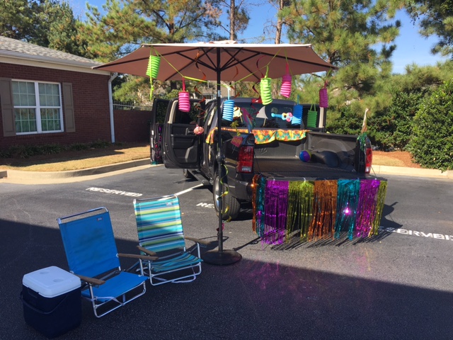 Greenville child care trunk or treat