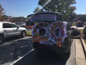 Greenville childcare trunk or treat donuts